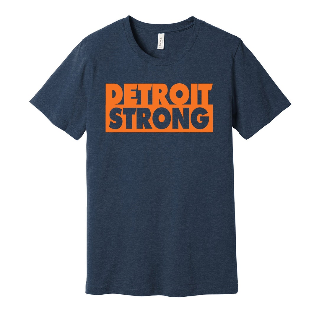 Detroit Strong - Represent Your City Shirt für Einheimische Fans S M L ...