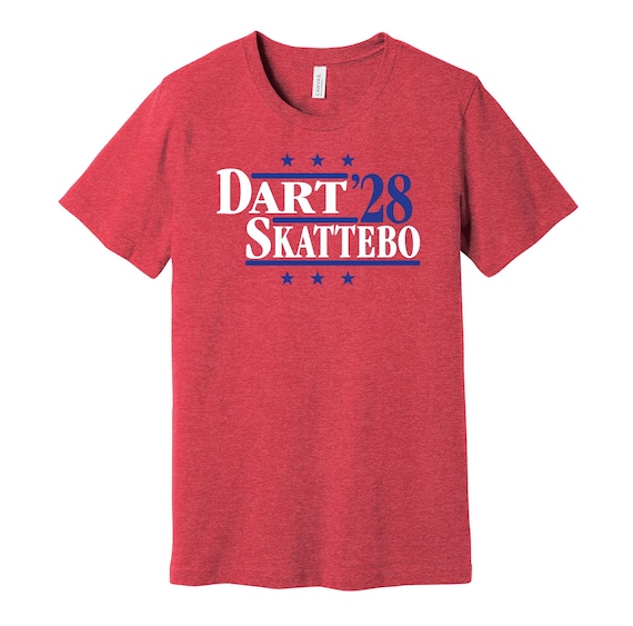 Dart & Skattebo '28 - Political Campaign Parody Tee - Football