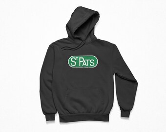 Toronto St Pats Throwback Hoodie Retro Distressed Logo Defunct