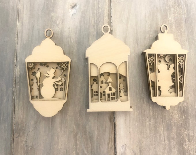 Unfinished Wooden Gingerbread House Diy Gingerbread House Etsy