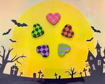 HALLOWEEN SPECIAL EDITION Handmade Magnets | Clay Fridge Magnet | Handcrafted Gifts | Court’s Spot Original