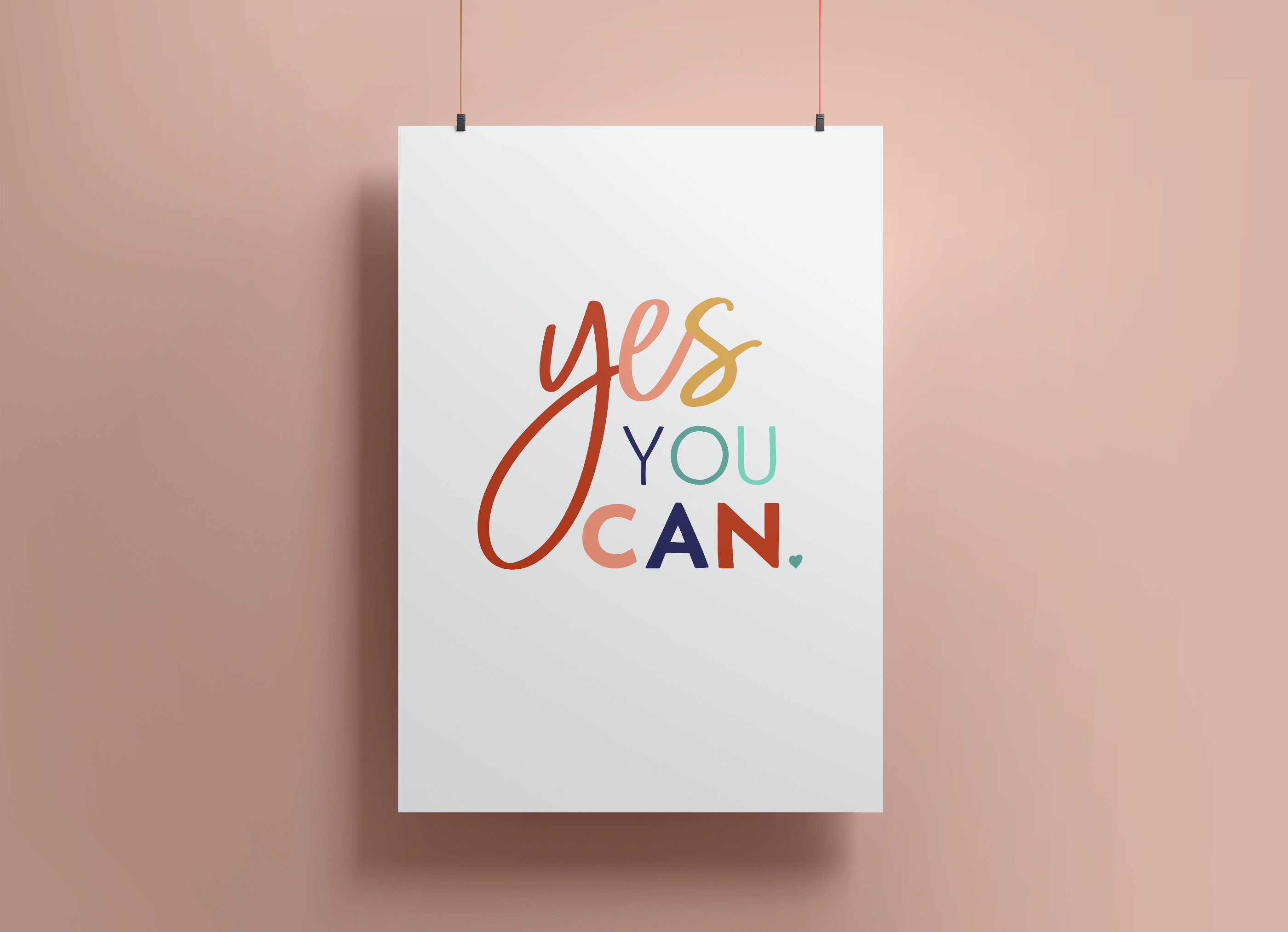 Yes You Can Poster