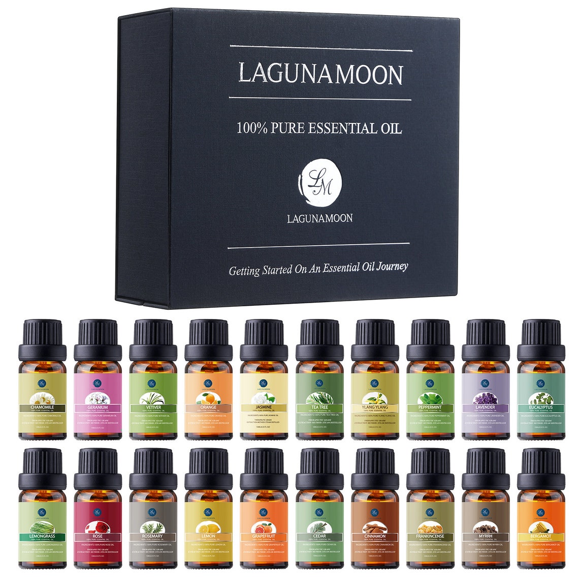 Lagunamoon 10/16/20 Essential Oils Set10ML100 Pure Natural Etsy