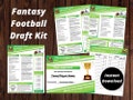 Fantasy Football Draft Kit 2025 | Draft Sheets | Draft Recap | League Newsletter | League Awards