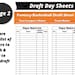 Editable Fantasy Basketball Draft Sheets | 2024 Season | Microsoft Word ...