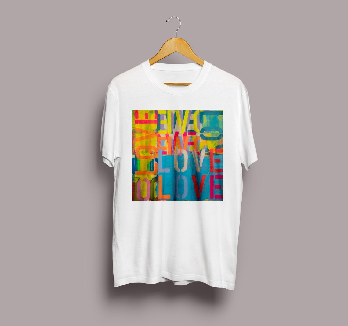 Grafitti II Retro Pop Art Tshirt New pop Culture Tee Vintage Etsy