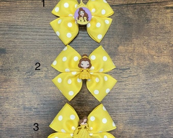Belle Die Schöne und das Biest 3,5 in Haarschleife