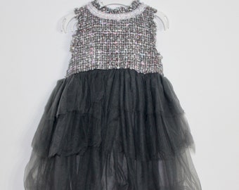 Tweed Tutu Jurk