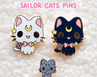 Sailor Cats Hard Enamel Pins