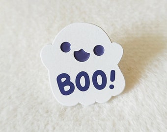 Pin de esmalte tingido fantasma Boo