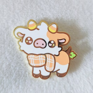 Candy Corn Cow Hard Enamel Pin
