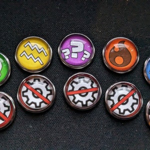 Marcadores de condição especial Battle Baubles para o Pokémon TCG