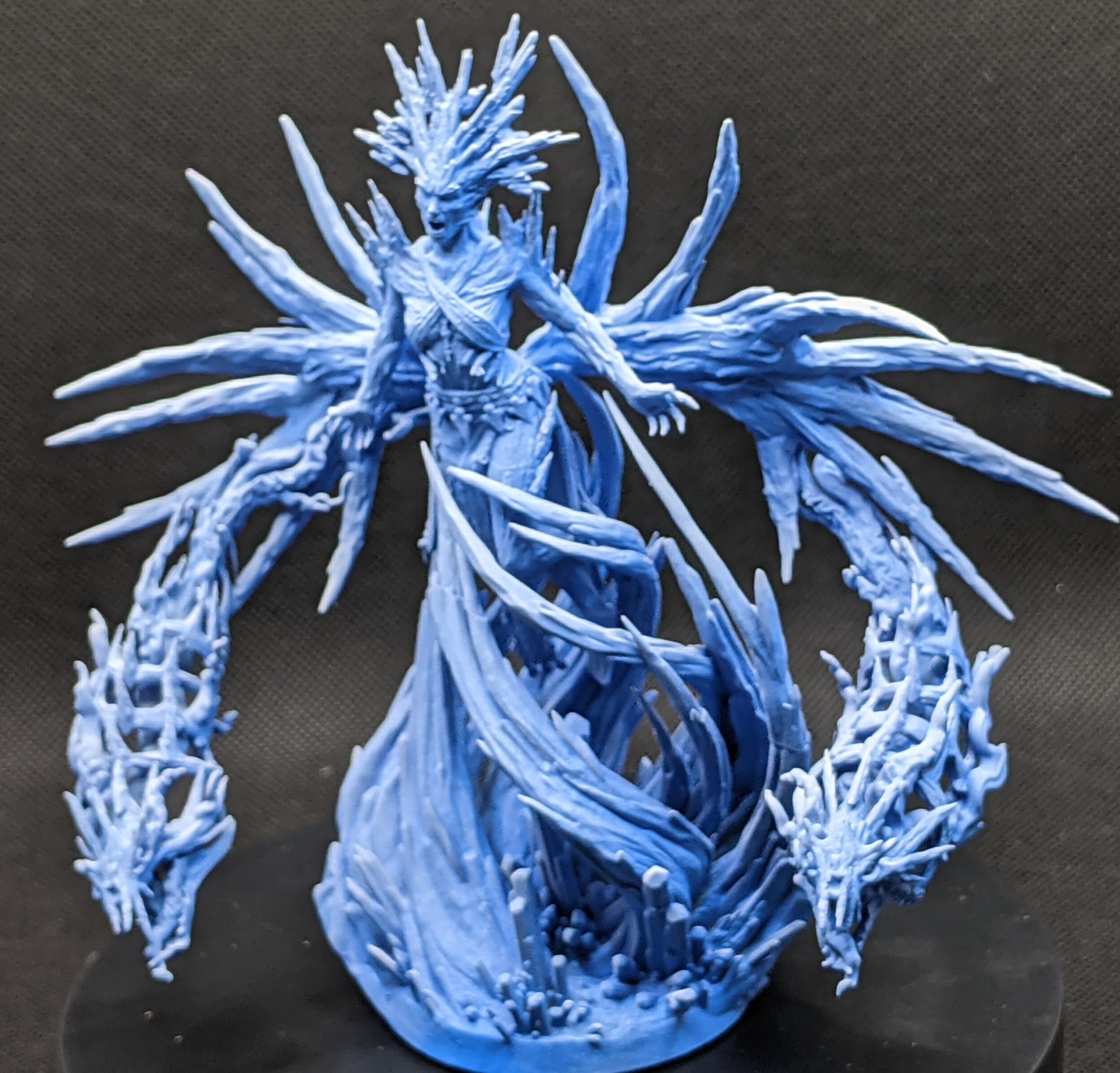 Queen of Glacial Depths - 28mm or 32mm Miniatures - Rime Eternal