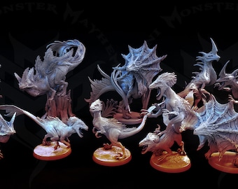 Raptors / Mini Monstruos Caos