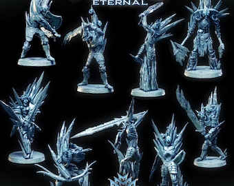 Berserkers congelados / Mini monstruos caóticos