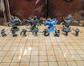 Elementales mayores/Caos de minimonstruos