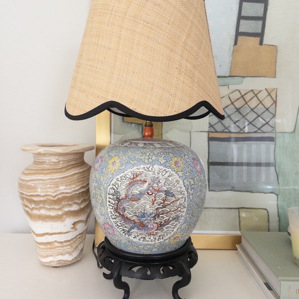 Chinoiserie Lamp - Etsy