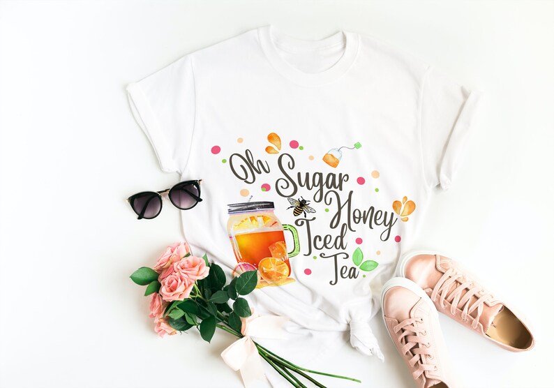 Oh Sugar Honey Iced Tea Sweet Tea PNG (Instant Download) Etsy