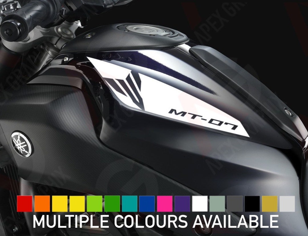 Autocollant de décalcomanie de logo de réservoir de carburant Yamaha MT07  plusieurs couleurs disponibles -  France