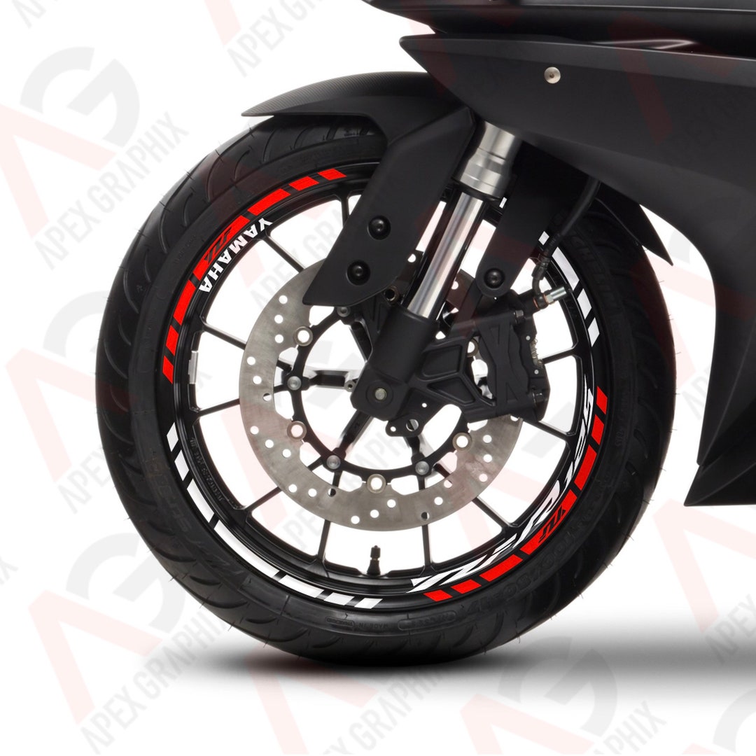 Yamaha YZF R125 Rim Tape Wheel Decal Sticker Kit YZF - Etsy UK