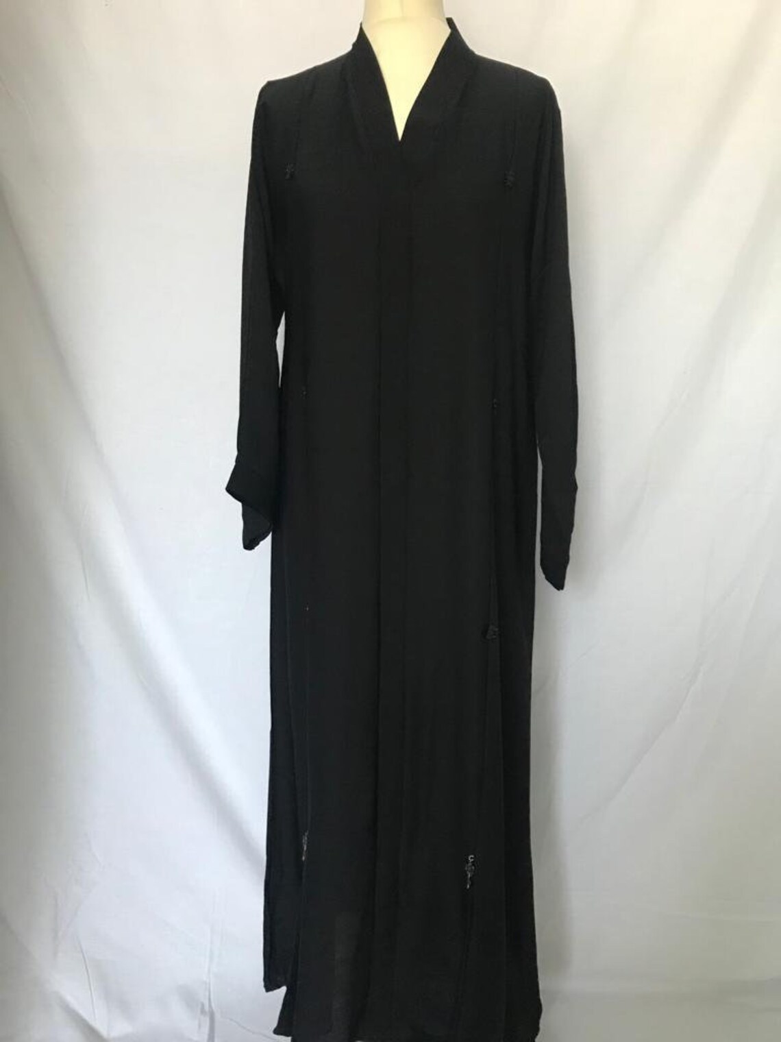 Ladies Abaya Plain Muslim Dress Black Elegant Abaya | Etsy