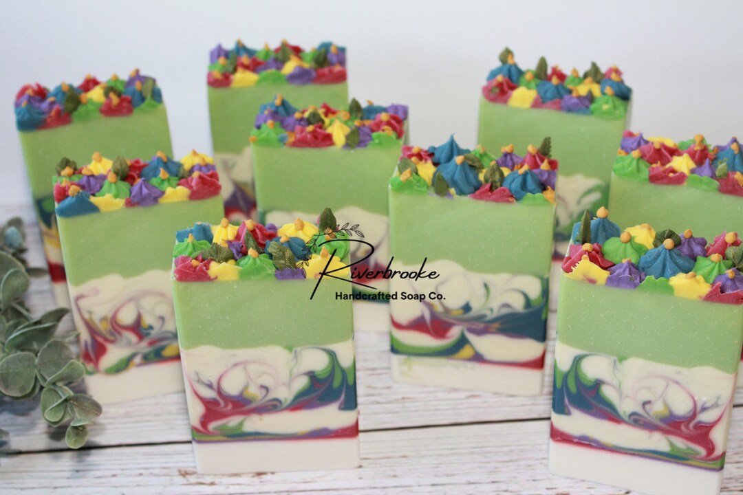 Handmade Soap Bar, Natural Bar Soaps for Face & Body, Cold Process Soap