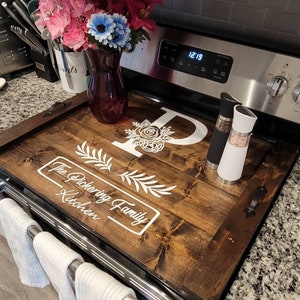 Couvercle de cuisinière, couvercle de cuisinière de ferme, planche de nouilles, décoration rustique