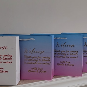 Wedding Welcome Bag, Destination Wedding, Wedding Gift Bag, Gift Bag