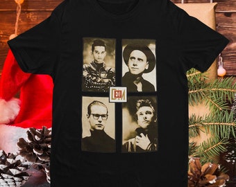 Vintage 90s Style 1988 Tour of Depeche Mode Unisex T-shirt, Retro Music Tour 1988 Shirt, Music 90s Shirt, Gift For Fan