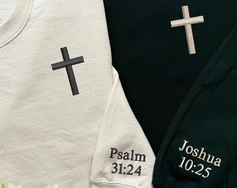 Personalized Baptized Christian Sweatshirts Personalized Baptized Christian Sweatshirts