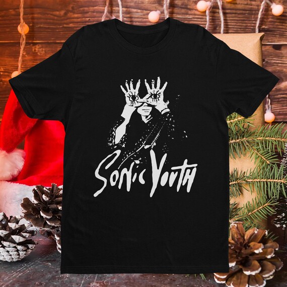 Retro Sonic Youth Black Unisex T-Shirt, 90s Alt Rock Shirt 