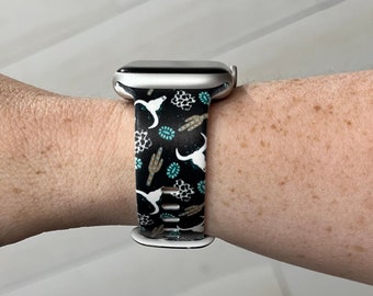 Western Watch Band Compatible with Apple Watches Samsung Garmin