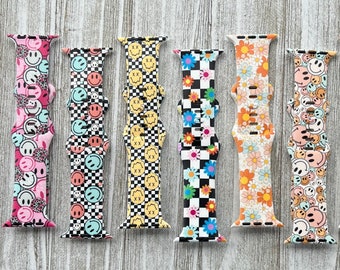 Retro Collection Watch Bands Compatible with Apple Watch Samsung Garmin