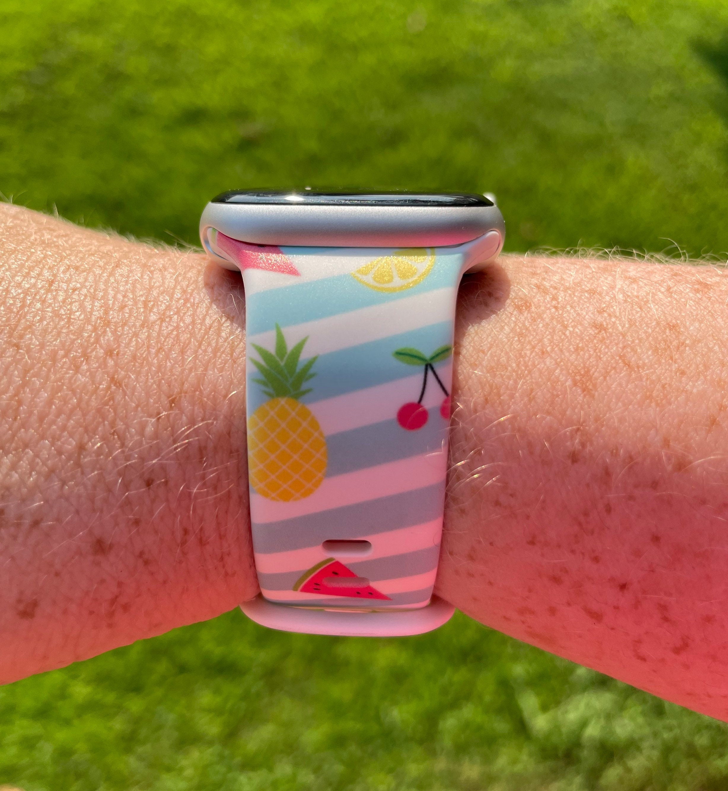 Summer Fruit Watch Band Compatible With Apple Watch Samsung Etsy