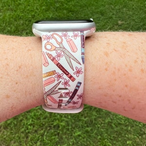 Teacher Watch Band Compatible with Apple Watch Samsung Garmin