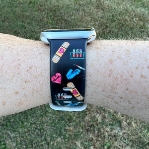Phlebotomy Watch Band Compatible with Apple Watch Samsung Garmin