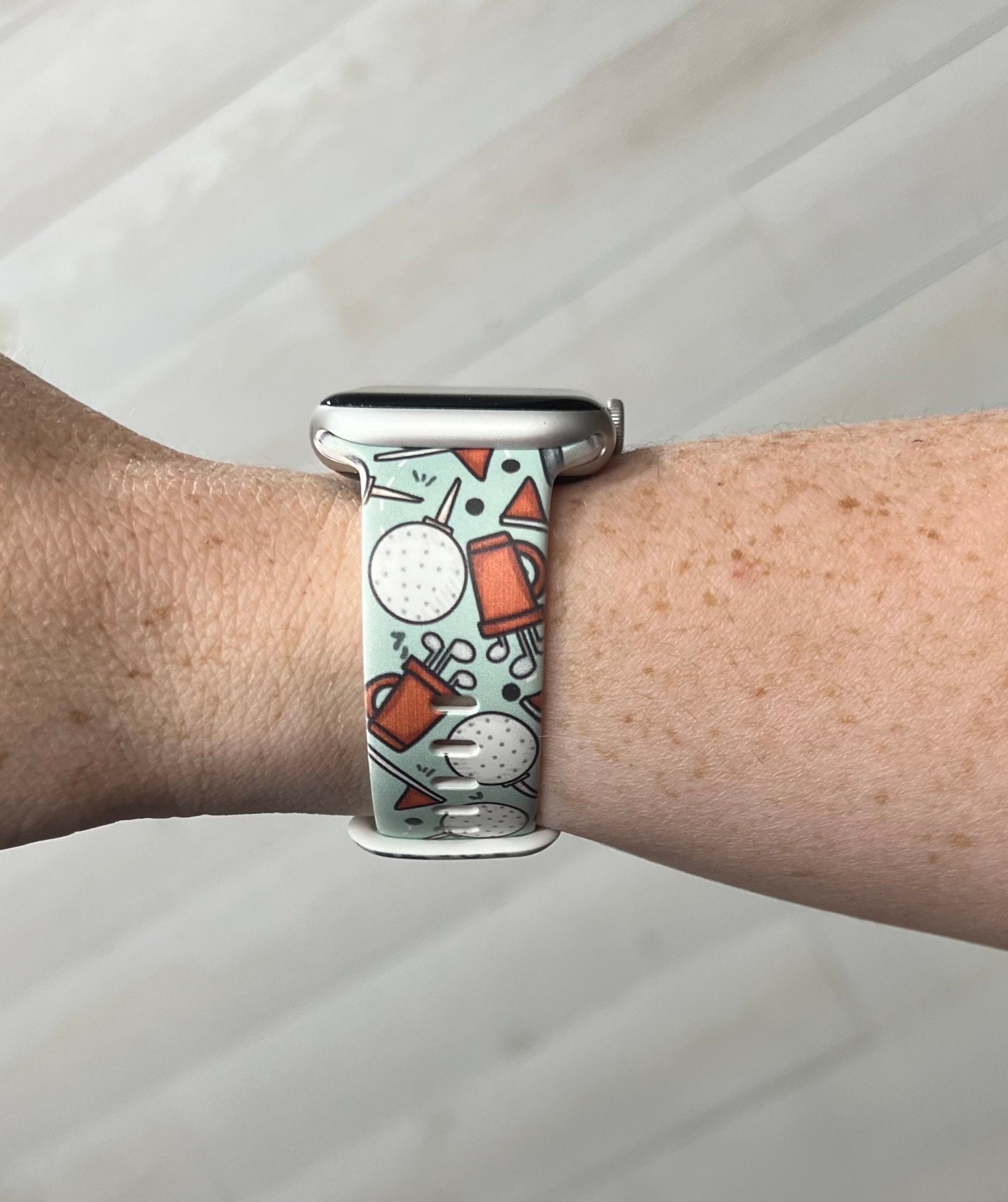 Golf Watch Band Compatible With Apple Watch Samsung Garmin