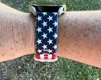 Samsung American Flag Watch Band