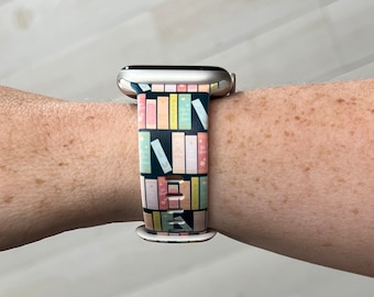 Book Watch Band Compatible with Apple Watch Samsung Garmin