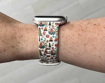 Camping Watch Band Compatible with Apple Watch Samsung Garmin