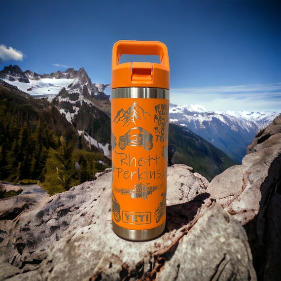 Dirt Bike Kids Yeti 12 18 Ounce Kids Water Bottle Fully Wrapped Etsy