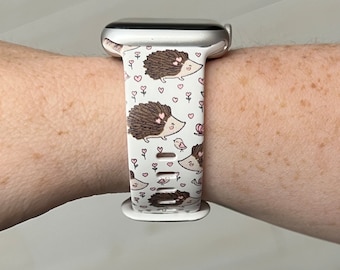 Valentines Hedgehog Watch Band