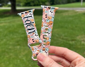 Personalized Smiley Watch Band