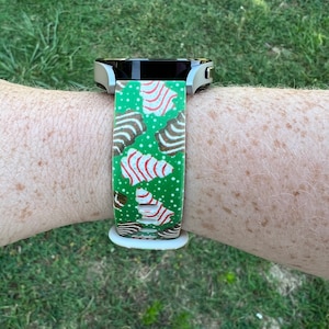 Christmas Tree Cake Samsung Watch Band