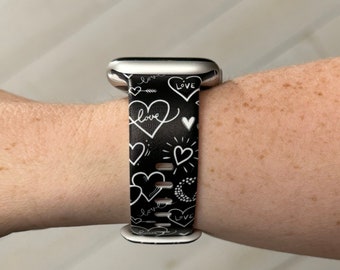 Love Watch Band Compatible with Apple Watch Samsung Garmin