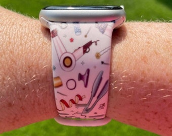 Hairstylist Watch Band Compatible with Apple Watch Samsung Garmin
