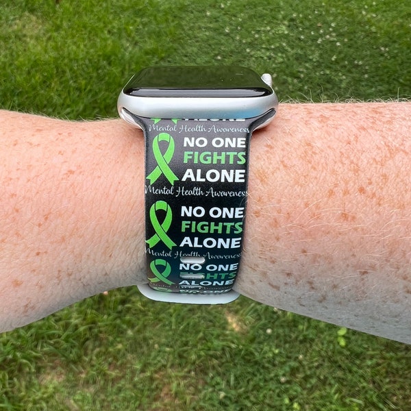 Mental Health Awareness Watch Band Compatible with Apple Watch Samsung Garmin