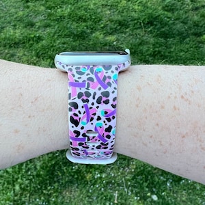 Thyroid Cancer Watch Band Compatible with Apple Watch Samsung Garmin
