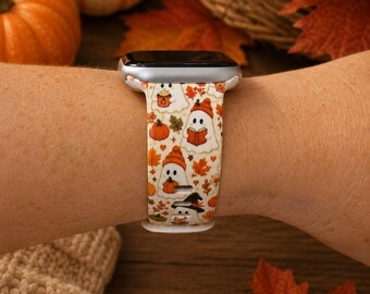Cozy Fall Ghost Watch Band