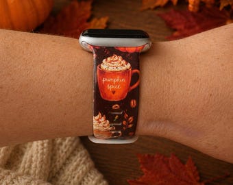 Pumpkin Spice Latte Watch Band
